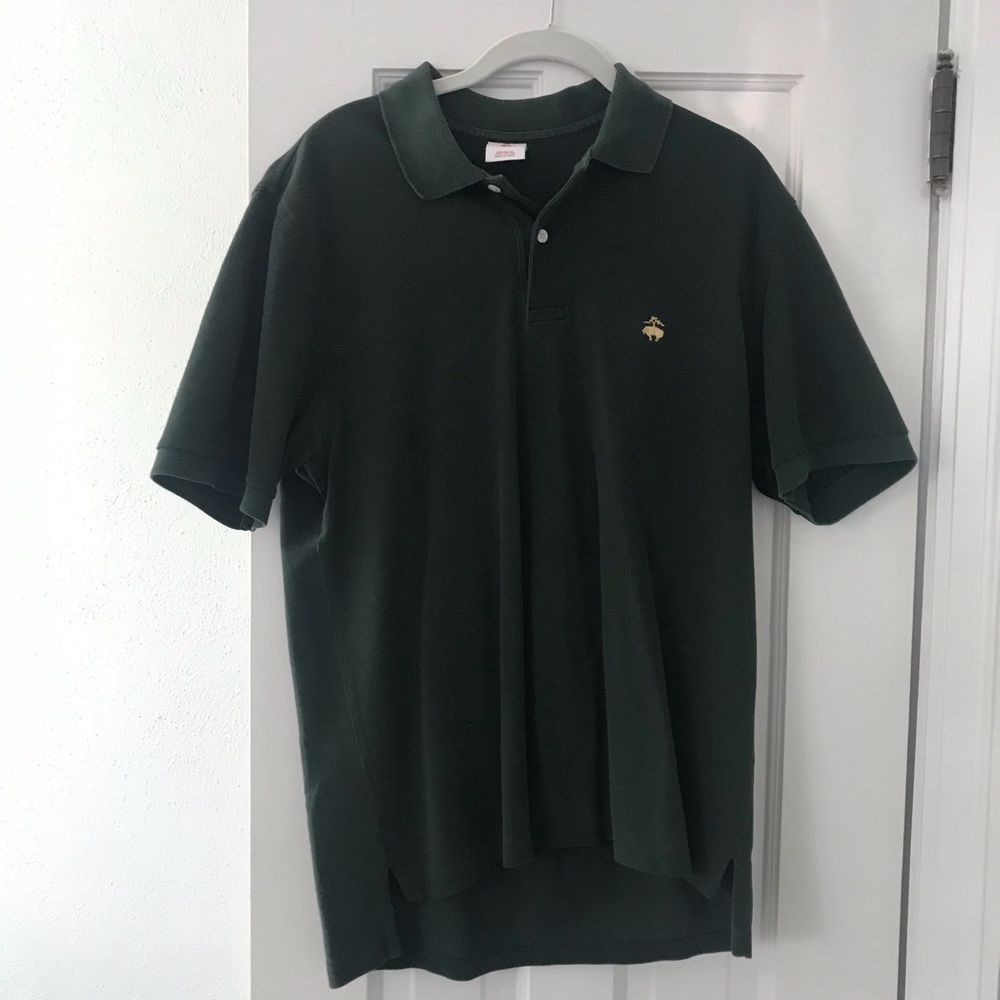 Brooks Brothers Hunter Green Polo